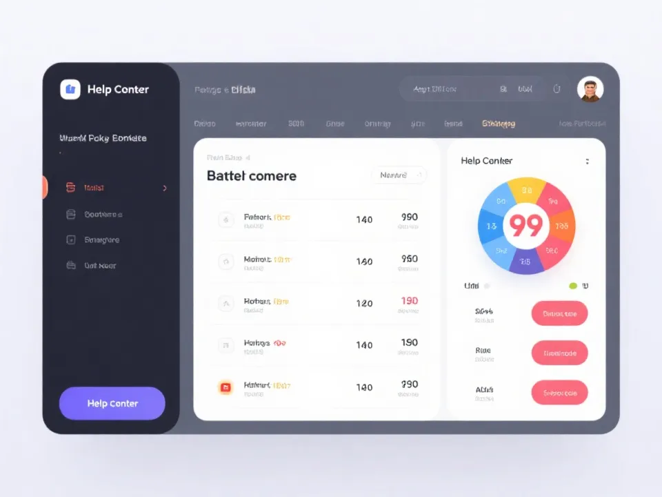 帮助中心与开奖查询示意图